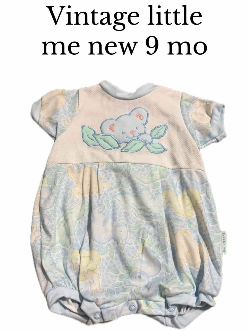 Vintage little me 9 month boys koala outfit